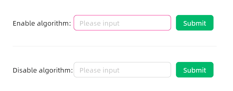 ThemeConfigProvider Control Level Demo enable algorithm