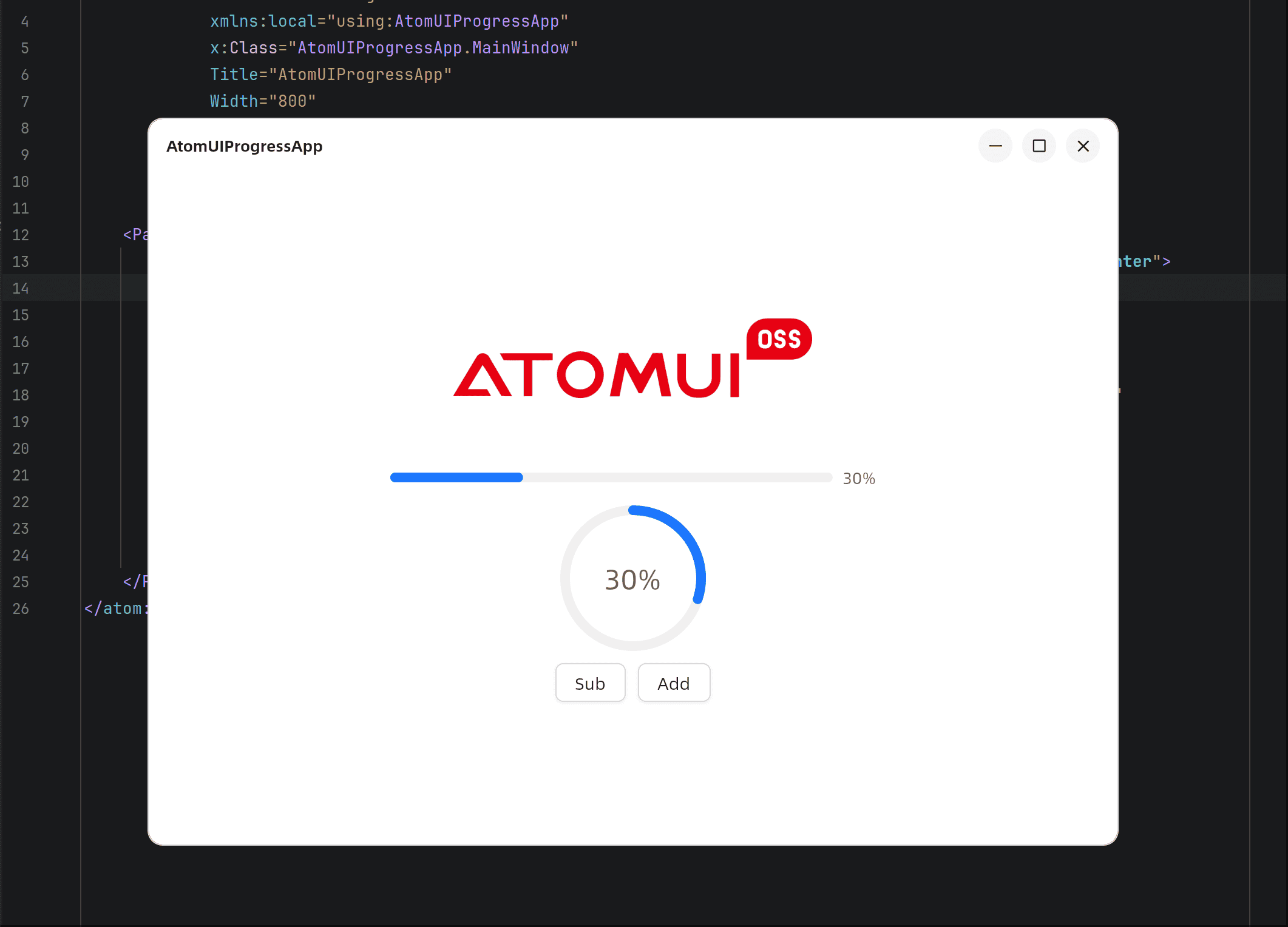 AtomUIProgressApp