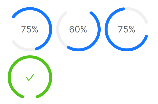 AtomUI ProgressBar组件