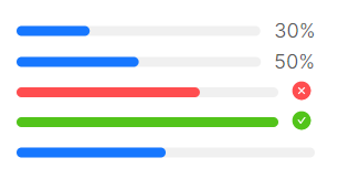 AtomUI ProgressBar组件