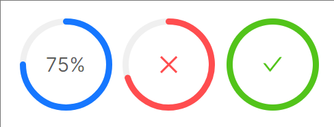AtomUI ProgressBar组件